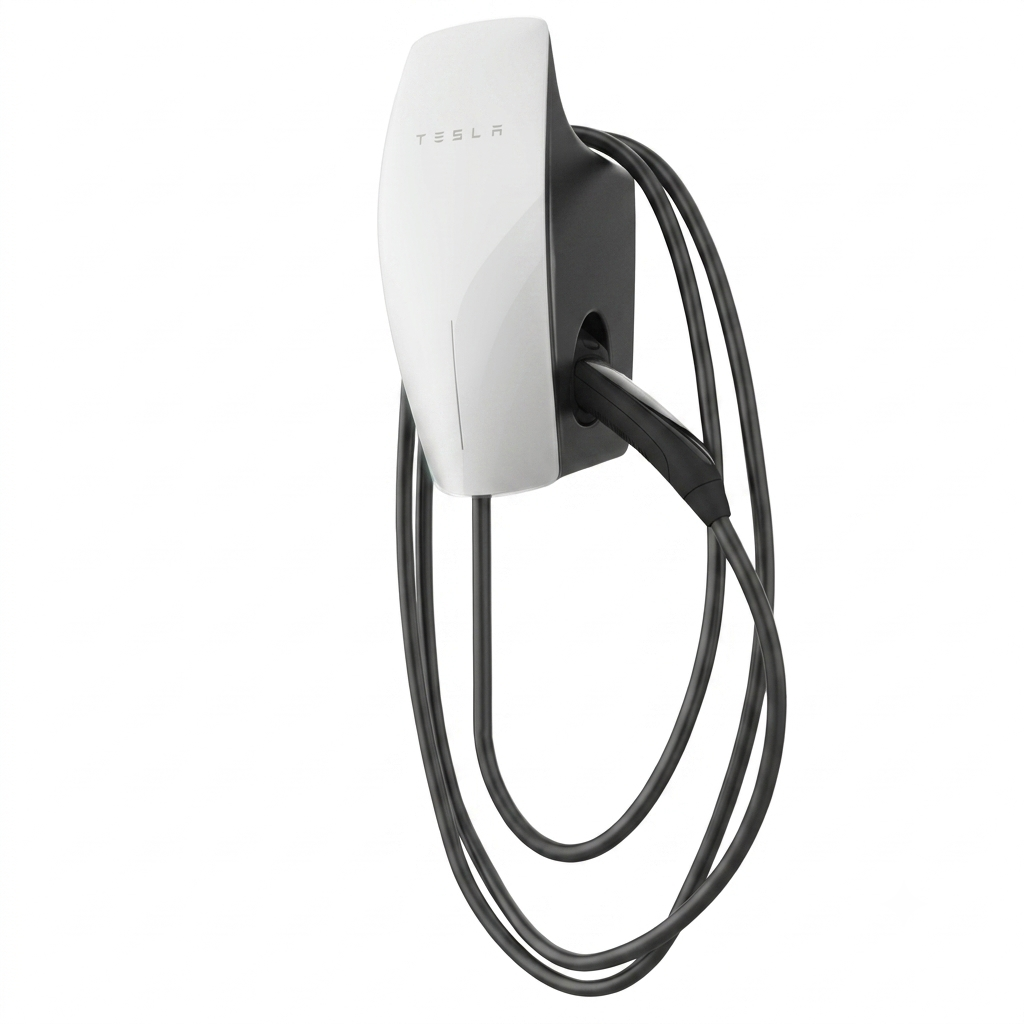 Tesla 48AC, NACS, Integrated J1772 Adapter