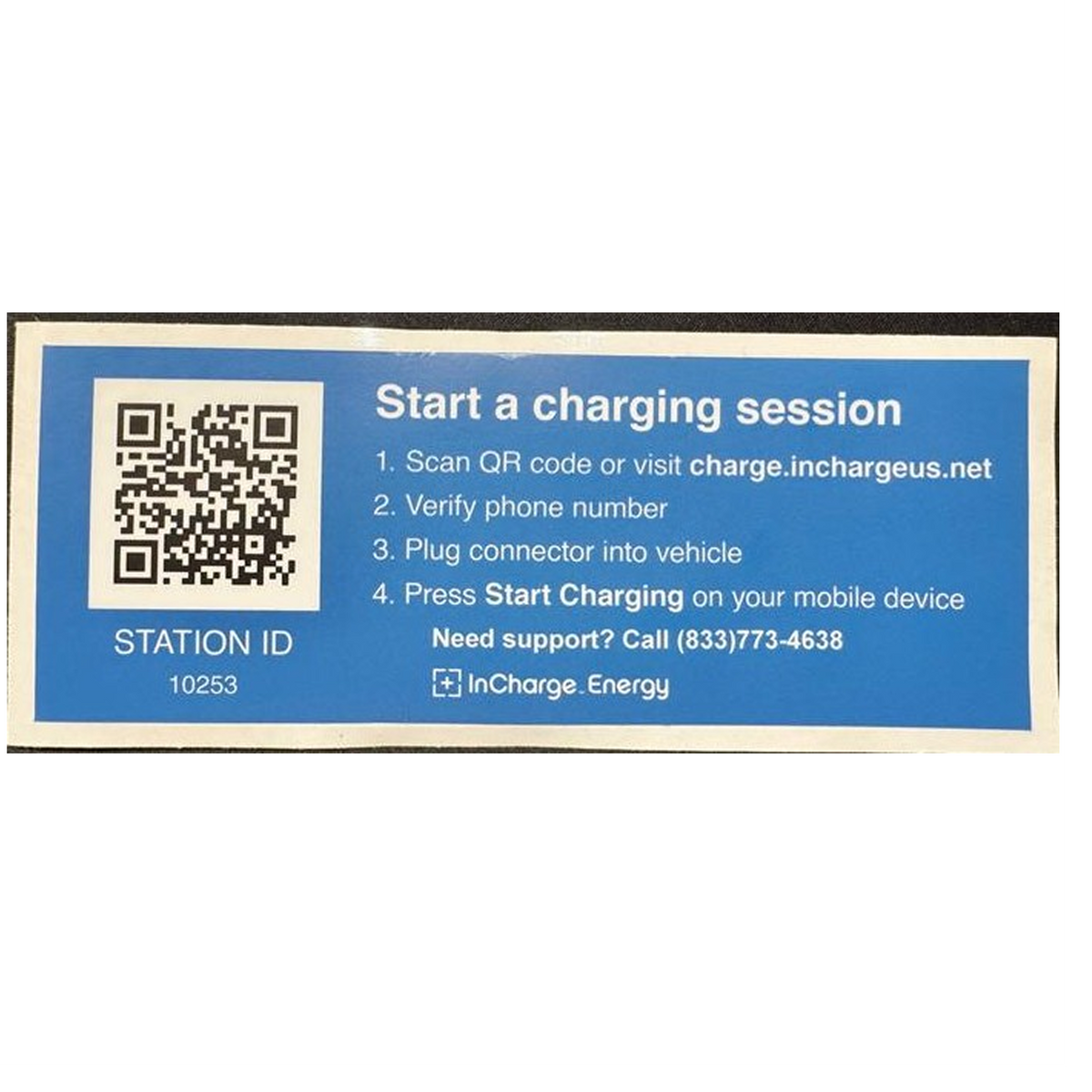InControl Mobile App QR Sticker