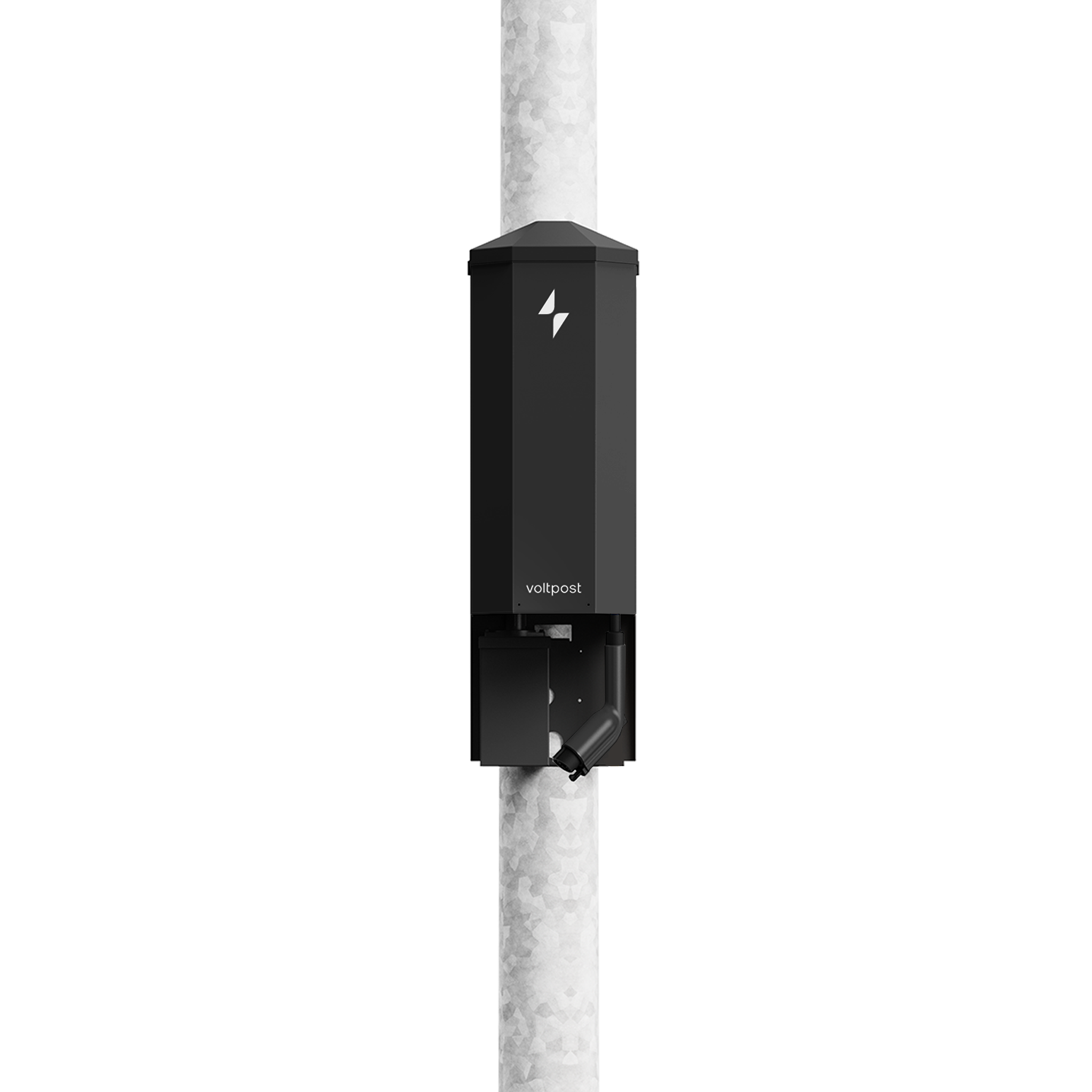 Voltpost Air Pole Mount Level 2 EV Charger