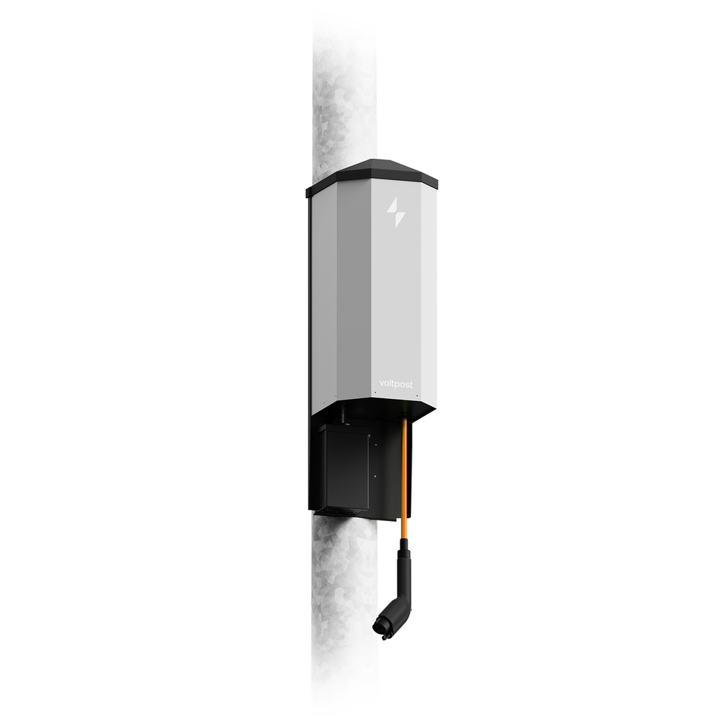 Voltpost Air Pole Mount Level 2 EV Charger