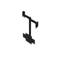 K-Rail Pedestal & Retractor for Dual Cable Charger