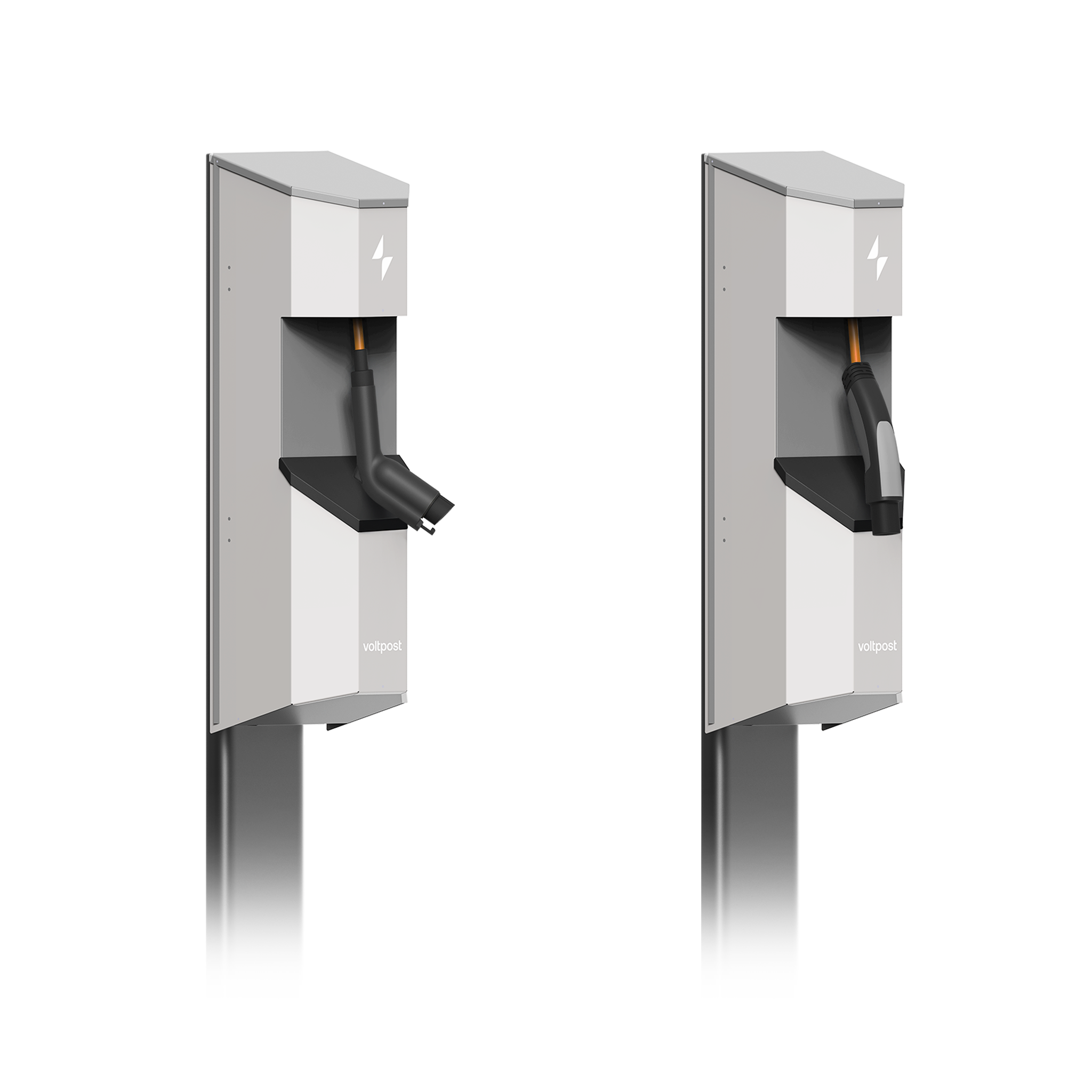 Voltpost Air Surface Mount Level 2 Dual-Port EV Charger